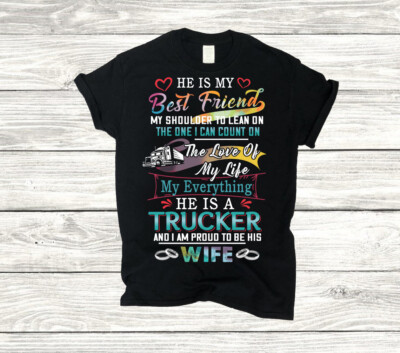 Proud Truckers Wife T-Shirt