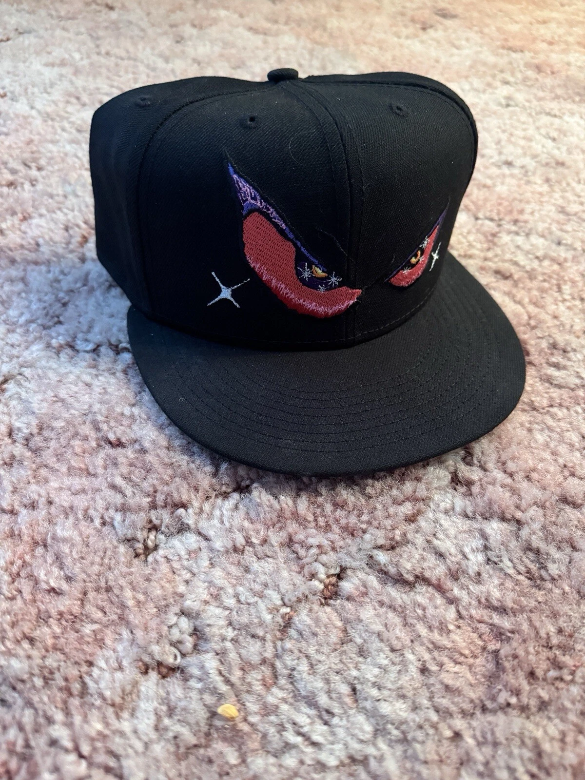 Casquette chapeau ajustée SUPREME x New Era Eyes NOIRE 7 3/4 NEUVE ! F/W 2021