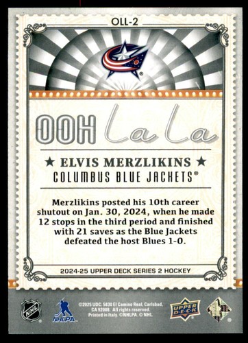 2024-25 Upper Deck 2 Ooh La La U-PICK Pick From List (OLL-1 to OLL-30) - Picture 5 of 55