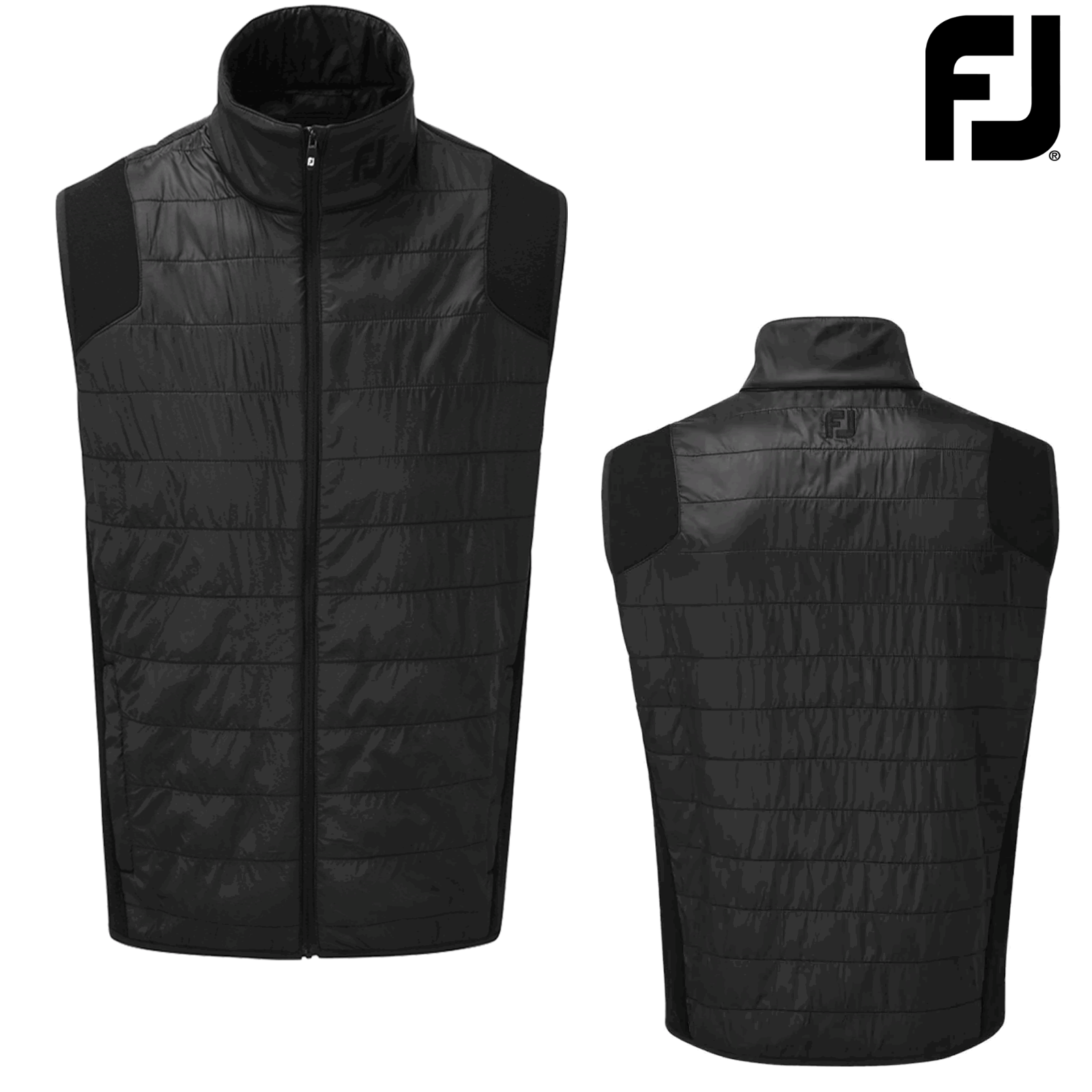 FOOTJOY MENS HYBRID FULL ZIP THERMAL GOLF JACKET OR GILET 40 OFF RRP
