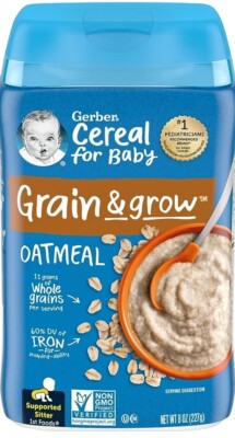 Gerber Baby Cereal, 1st Foods, Non-GMO Oatmeal, oz