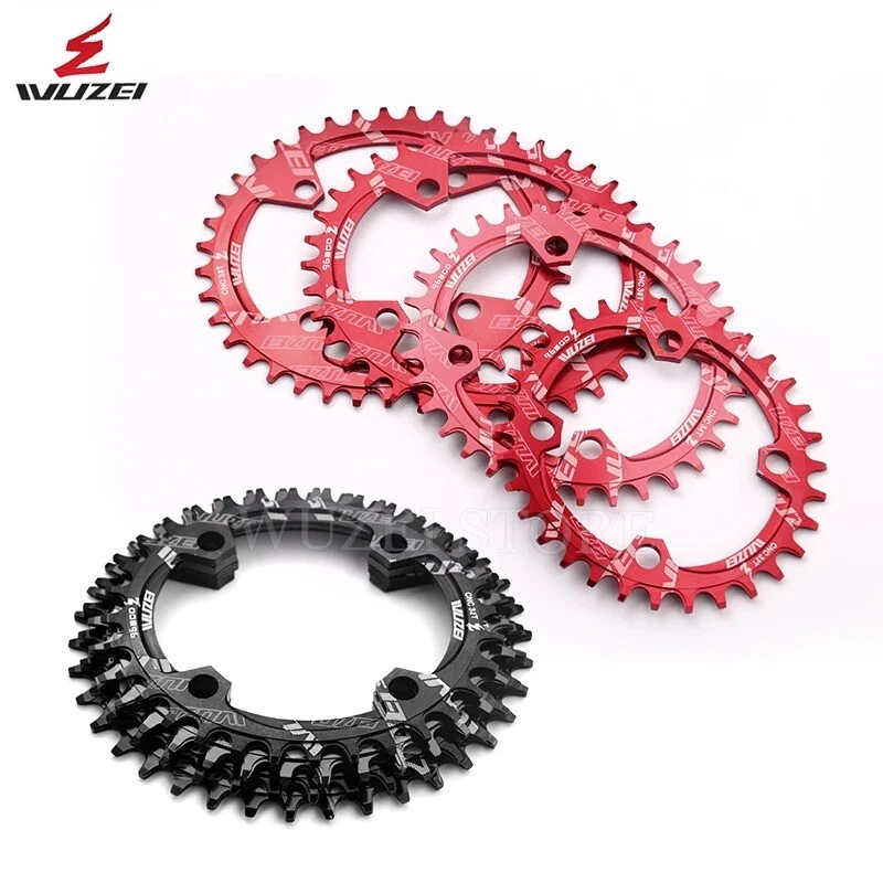 96 BCD MTB Oval/Round Chainring 32T 34T 36T 38T Crank Tooth plate for SHIMANO  - Image 2 of 4
