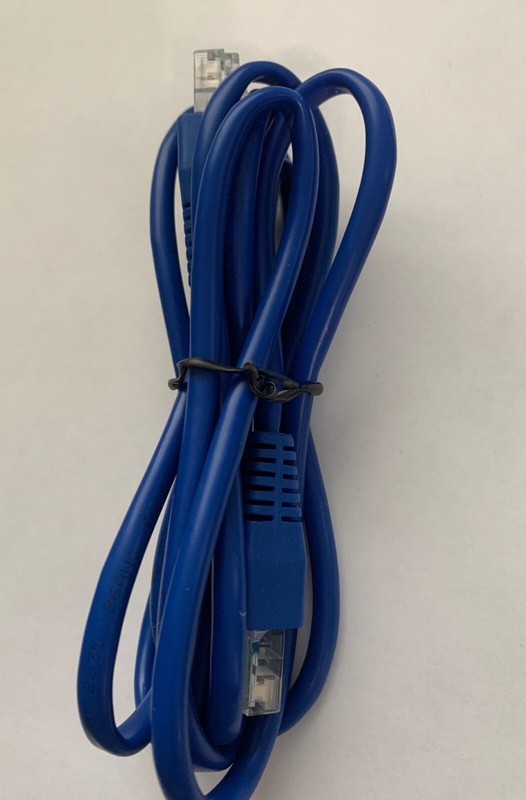 CAT6e/CAT6 Ethernet LAN Network RJ45 Patch Cable Blue 5FT