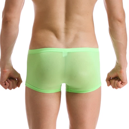 Men Ultra-thin Boxer Shorts Soft Slip Underwear Sexy Low Waist Briefs Panties US - Picture 17 of 92