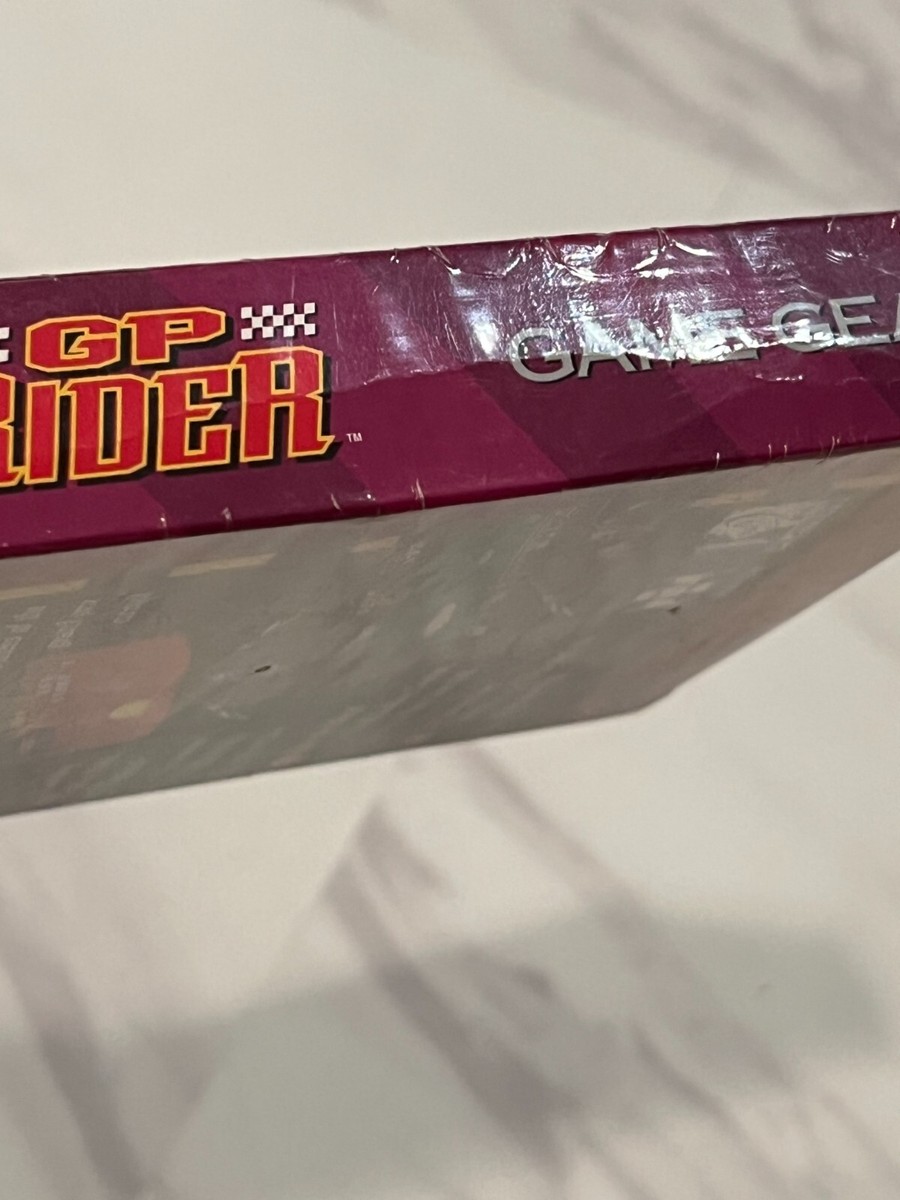 Jeu SEGA Game Gear - GP Rider (1990) Avec Boîte Et Notice - Testé Et Fonctionnel