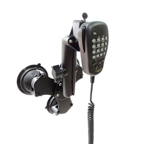 Aluminum Alloy 15cm Double Socket Arm 1 inch Ball Mount for Motorcycle Phone - Picture 5 of 8