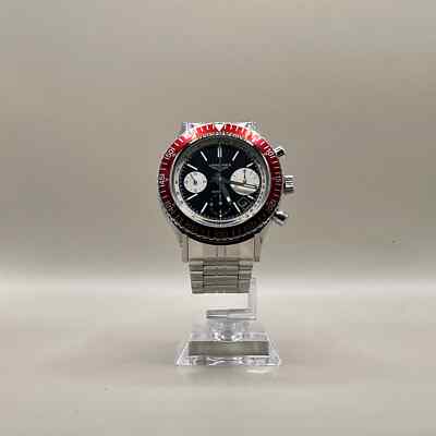 Longines Heritage Diver 1967 Chronograph Red Bezel 2015 Full Set- 