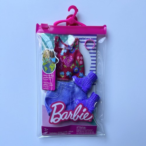NEW Barbie Fashion Outfits - 2 Barbie Tropical Outfits & Accessories by Mattel - Picture 3 of 4