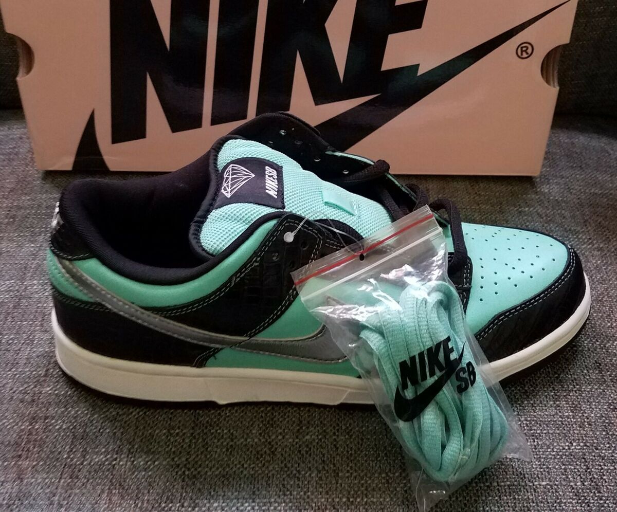 Nike Dunk Low PRO SB Diamond Supply CO Tiffany Aqua 2005 US Nike Dunk Low PRO SB Diamond Supply CO Tiffany Aqua 2005 US