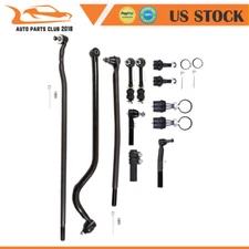 Suspension Tie Rod Ends Track Bar Ball Joint Kit For 98 99 Dodge Ram 2500 3500