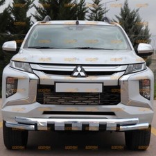 Bull Bar per Mitsubishi L200 2015-23 Paraurti Barra Frontale Paracolpi Anteriore