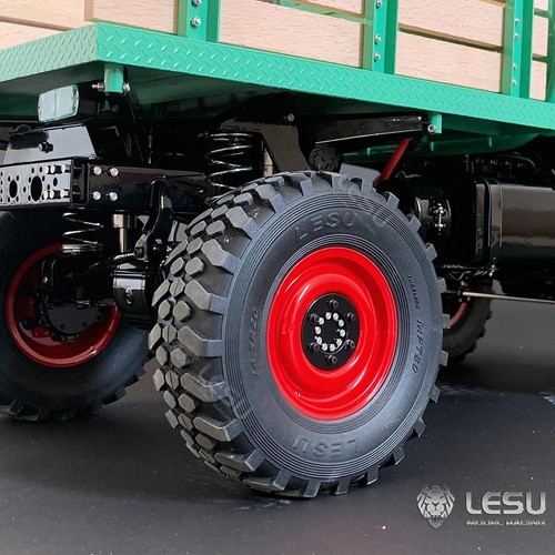 LESU Aluminium Alloy Wheel Hubs Parts for 1/10 RC Crawler Truck Cars RAVE-UM406 - Foto 9 di 10