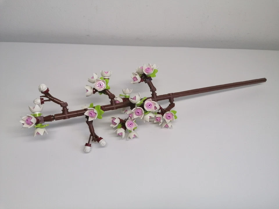 Lego Fleur au choix - Vendue à l'unité Rose Jonquille Bleuet Cerisier Pavot ... - Photo 4/4