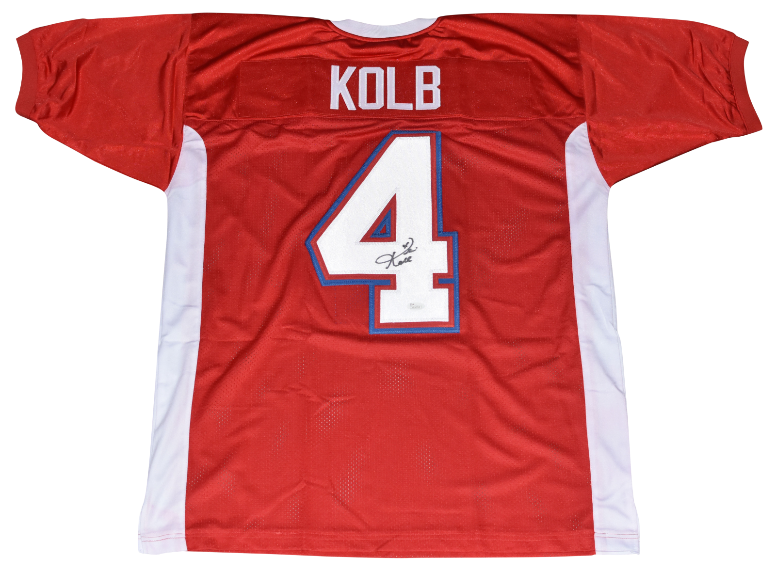 Kevin Kolb Autographed Signed Houston Cougars #4 RED JERSEY JSA 