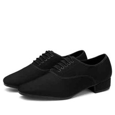Ballroom Latin Dance Shoes Men Jazz Sneakers Low Heel Professional or Practice