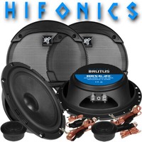 Hifonics Brutus BRX6.2C 16,5Cm 2 Wege Kompo Lautsprecher Set 165Mm Compo Speaker