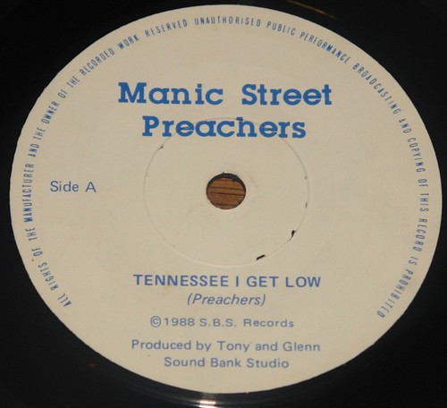 MANIC STREET PREACHERS ~ SUICIDE ALLEY b/w TENNESSEE ~ UK SBS 7" 1988 W/ LETTER - Picture 8 of 12