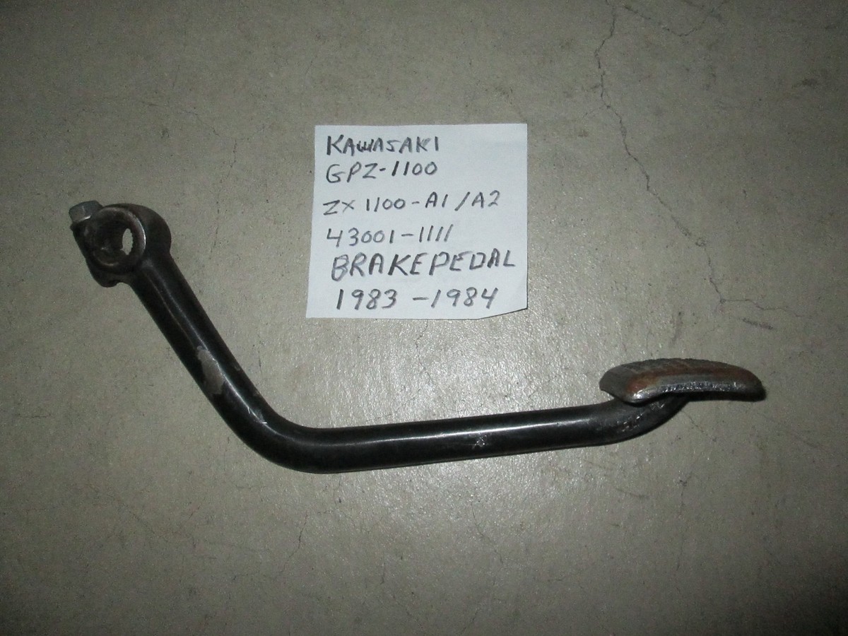 りお Kawasaki GPZ1100 / ZX1100-A1 - A2 brake pedal , 43001-1111 | eBay