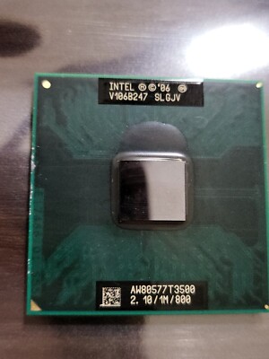 INTEL PENTIUM DUAL-CORE T4200 2.00GHZ PGA478 LAPTOP CPU PROCESSOR SLGJN