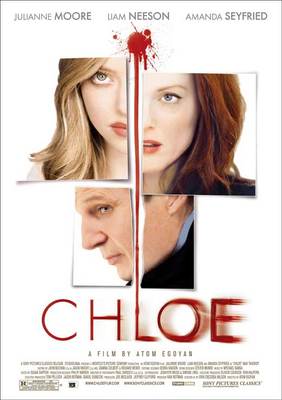 CHLOE Movie POSTER 27x40 D Amanda Seyfried Julianne Moore Liam Neeson Nina