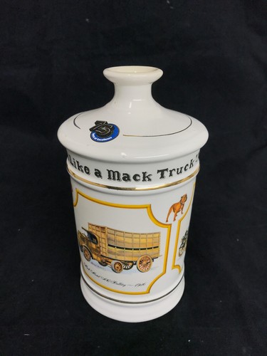Vintage 75th Anniversary Mack Truck Commemorative 1st Issue Wild Turkey Decanter - Picture 2 of 6