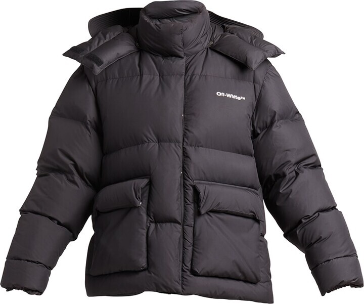 ジャケット Off-White FW22 DRY WO JACKET (OWEF090_F22FAB0011000) Buy Off-White Varsity Jacket 'Black/Black