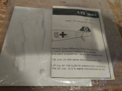 AIRMODEL Revell BF 109E 1/72 kit 122