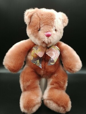 Caltoy Rose/Pink Blush Teddy Bear Plush 14" Floral Made to Love Made to  Last | eBay