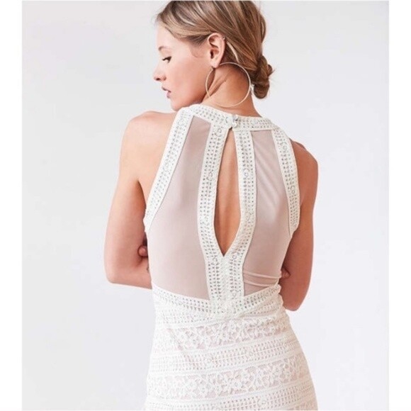 Urban Outfitters Lacey BodyCon Dress - Size L | eBay