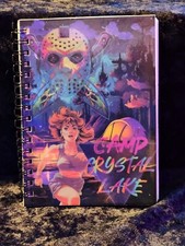OOAK Camp Crystal Lake Jason Friday the 13th 5x6" Spiral Notebook