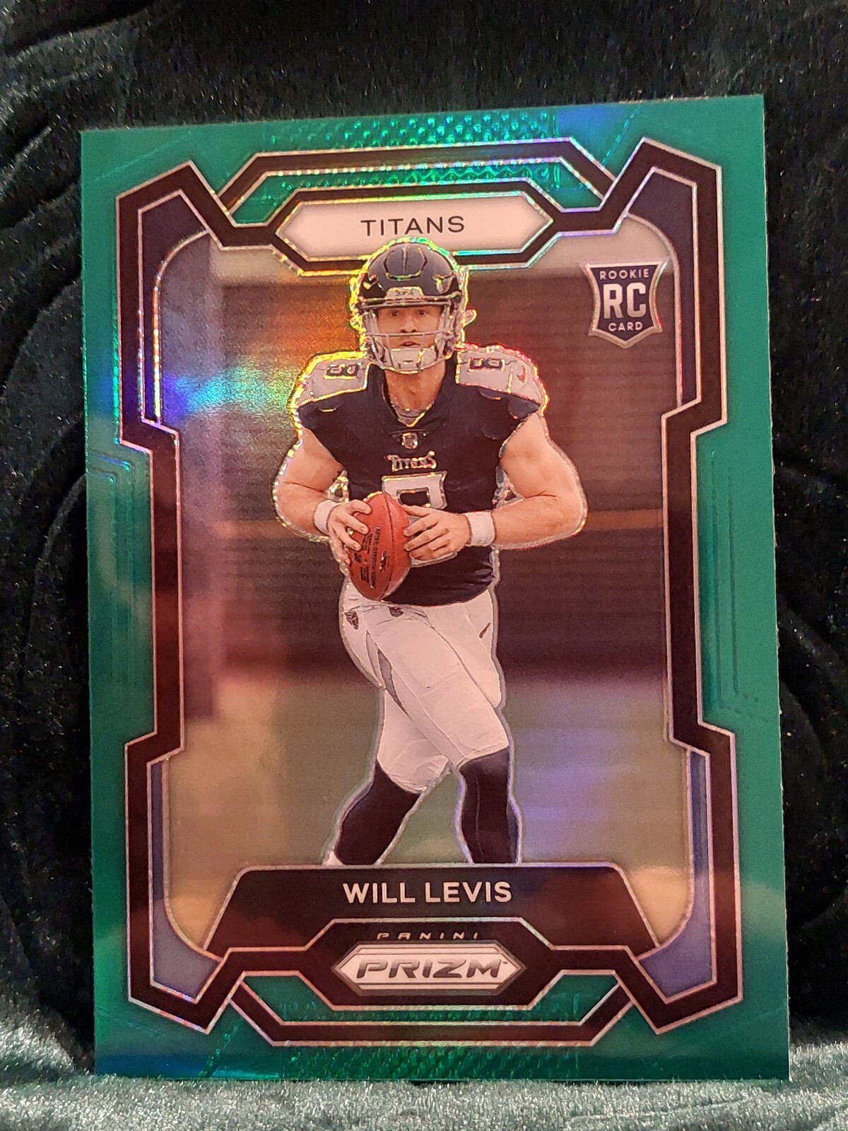 2023 Panini Prizm - Rookies Green Prizm #397 Will Levis (RC)
