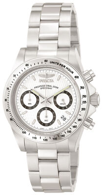 black and white invicta watch