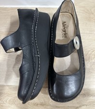 Alegr a Black Loafers Comfortable Slip-ons