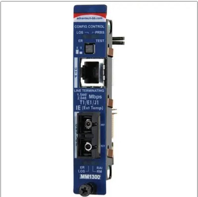 Advantech IMC-721I-SL Conversión de medios de fibra, serie IE-iMcV, T1/E1/J1, 