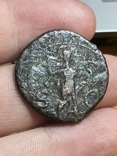 RARE 50-54 AD As Claudius Roman Empire Old Coin Rome Mint Ancient Imperial Bust