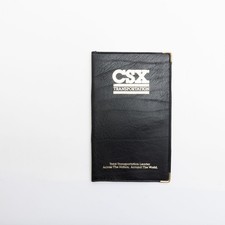 Vintage CSX Transportation Small Document Hol...