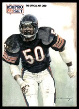 Mike Singletary 1991 Pro Set #396 Bears NFL READ FREE SHIPPING AutographDen