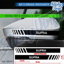 Adesivi Strisce specchietti Toyota Supra Sticker Decal Tuning