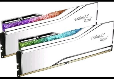 G.Skill Trident Z5 Royal RGB Silver 2x24gb Kit 48GB DDR5-8200 CL40 RAM Arbeitssp