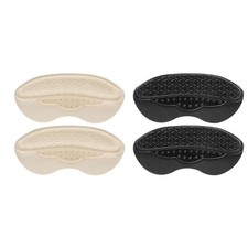 Heel Cushion Inserts Prevent Heel Blisters Soft Flannel Fabric Adhesive Backing