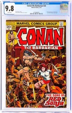 Conan the Barbarian 24 CGC 9.8 WP 1973 Marvel Comics 1st Appearance RED SONJA