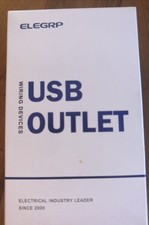 Usb Charger Wall Outlet Usb Receptacle With Type A  Type C Usb Ports 15 Amp