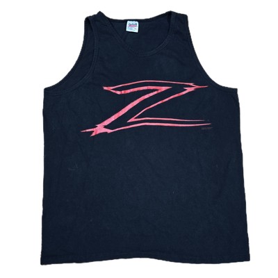 Vintage The Mask of Zorro 1998 Movie Film Promo Tank Top XL Anvil Made USA Rare