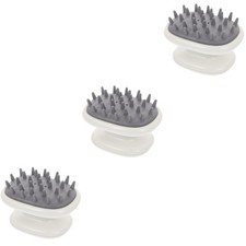Set of 3 Scalp Massaging Brush Shower for Hair Hairscalp Shampoo Massager