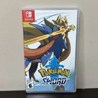 Pokemon Sword Nintendo Switch Video Game Cartridge with Case, Works Good, TESTED