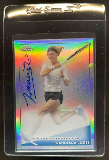 2021 Topps Chrome Francesca Jones Auto #/50