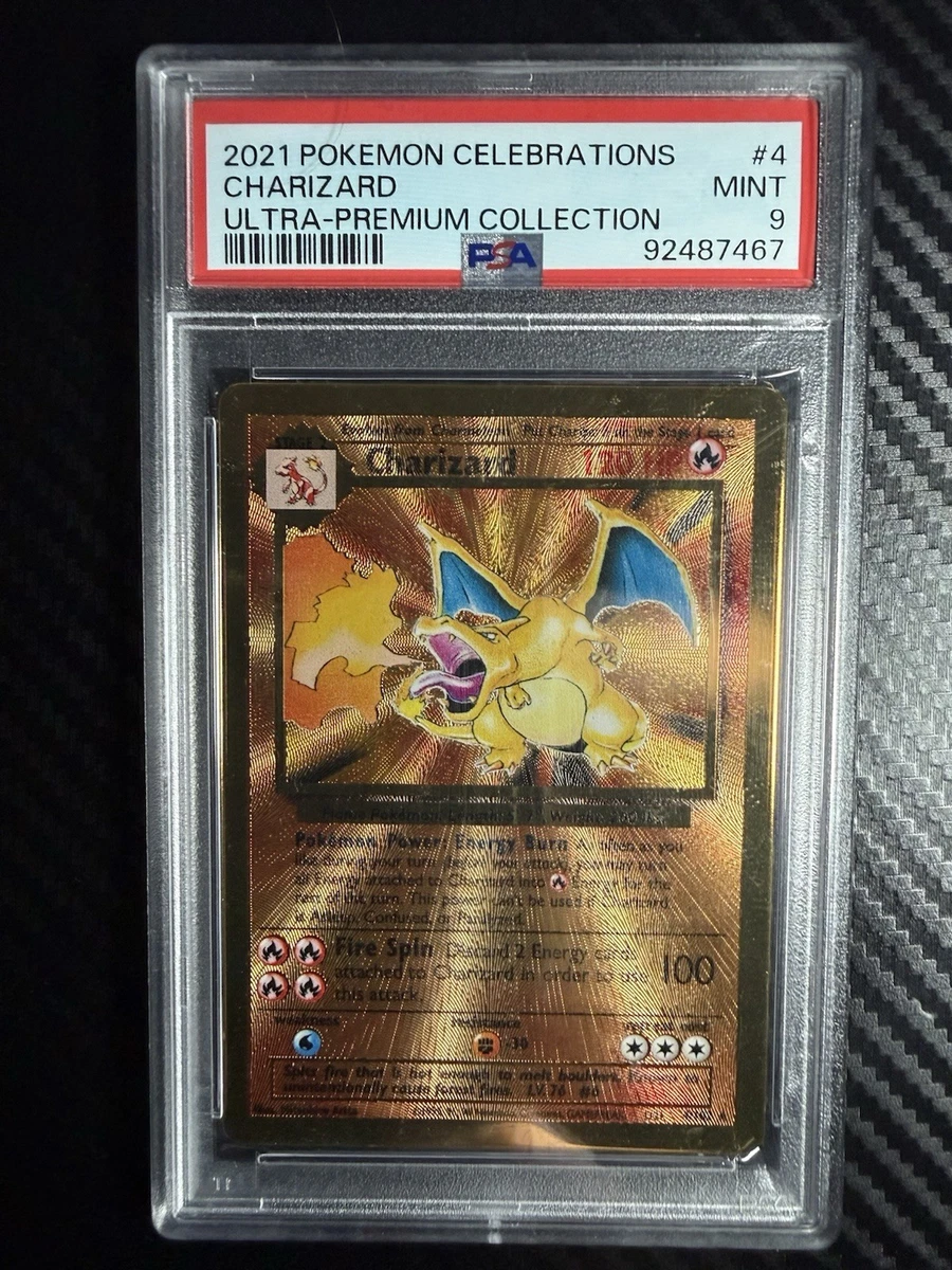 Pokémon TCG Professional Sports Authenticator (PSA) Metal Grade 9
