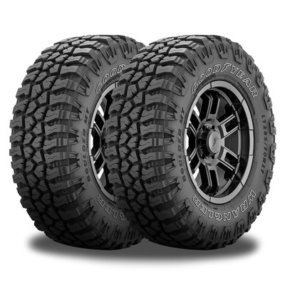2 Goodyear Wrangler Boulder MT OWL 285/75R16 126Q All Terrain Mud Tires 10 PLY