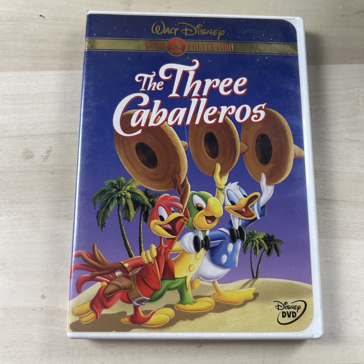 The Three Caballeros DVD 2000 Disney Gold Collection Animated Film