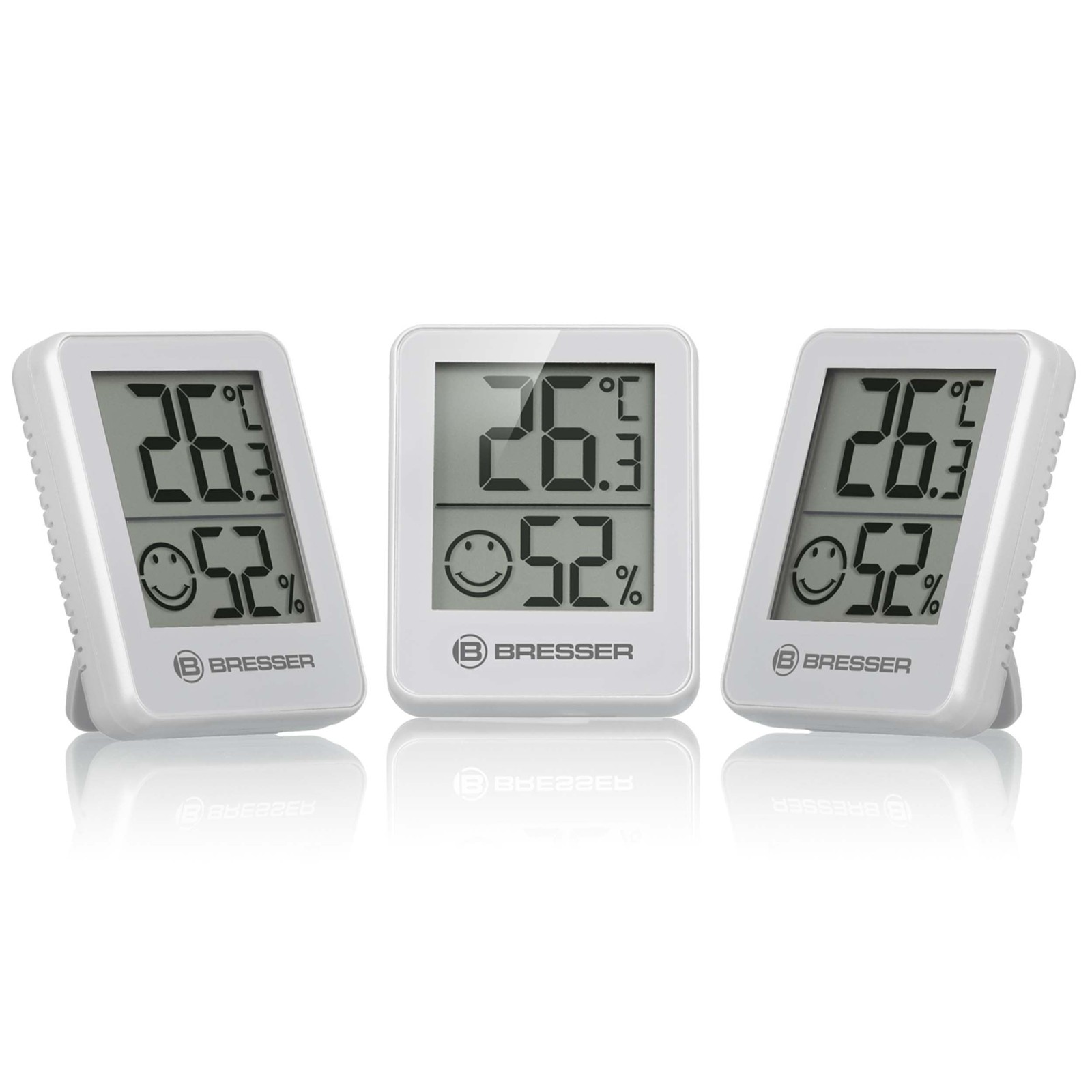 Indicateurs thermo-hygrométriques Temeo Hygro avec écran LCD haute lisibilité à poser